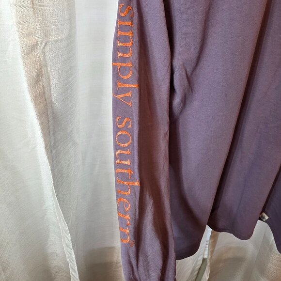 Simply Southern Long-Sleeved Tee "Happy Howl-oween" Size Youth Large - Picture 5 of 8